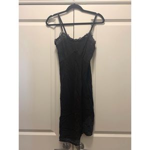 Vintage Black Slip Size 36